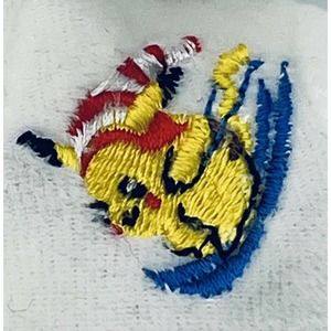 Pokemon "Picabear" SKIING 1999 PIKACHU Beanie Bear 8" Vintage RARE